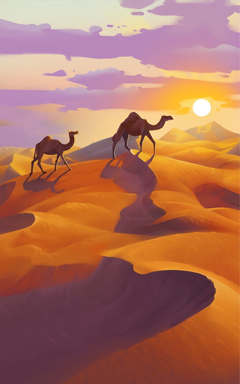 Backgrounds Artwork for Game
