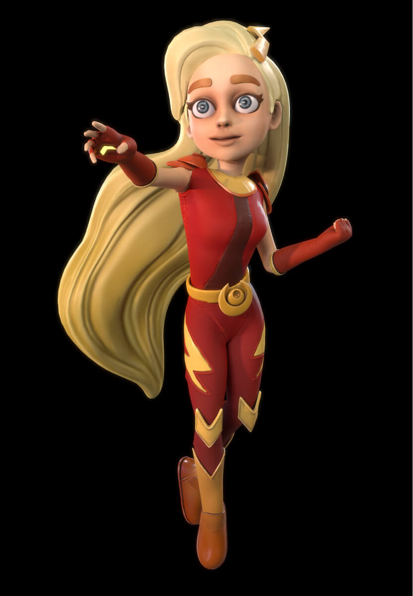 3D Beam Character Design