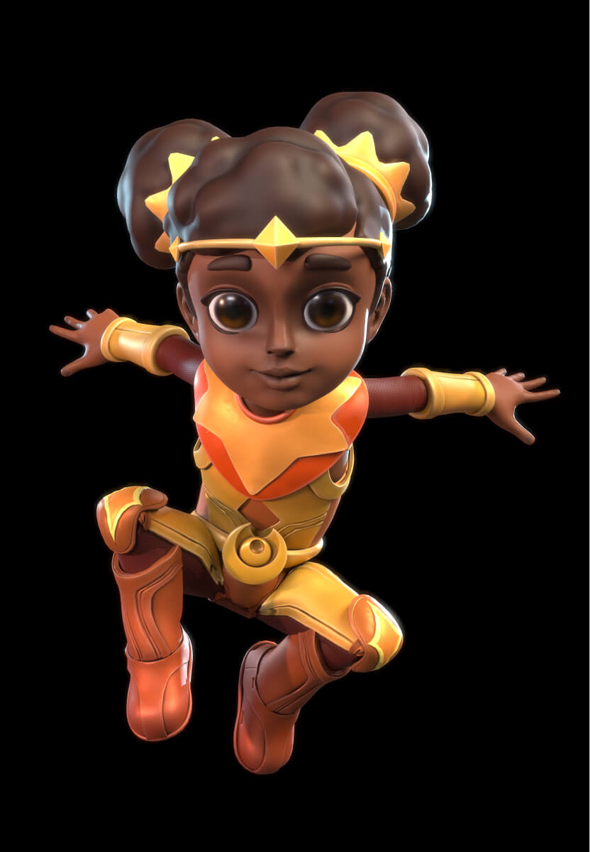 3D Beam Character Design