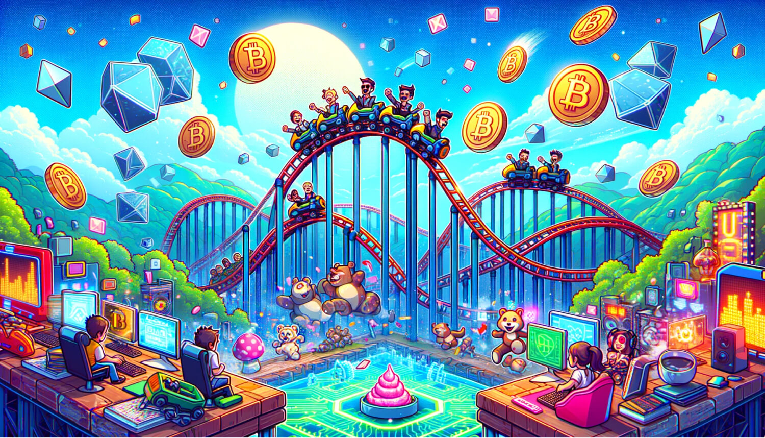 The Rollercoaster Ride of Blockchain Gaming 2017 - 2024