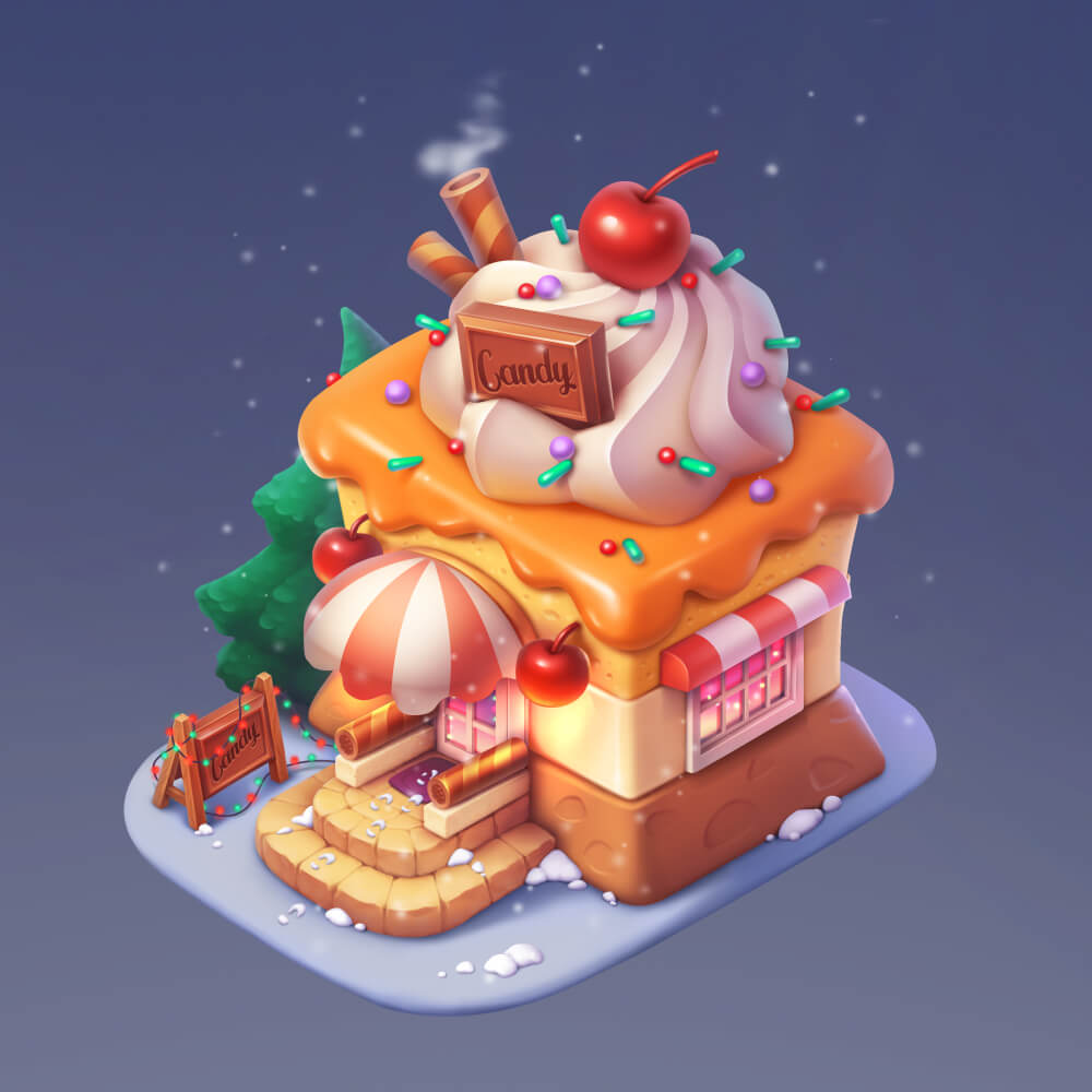 2D Building Design for Hyper Casual Game