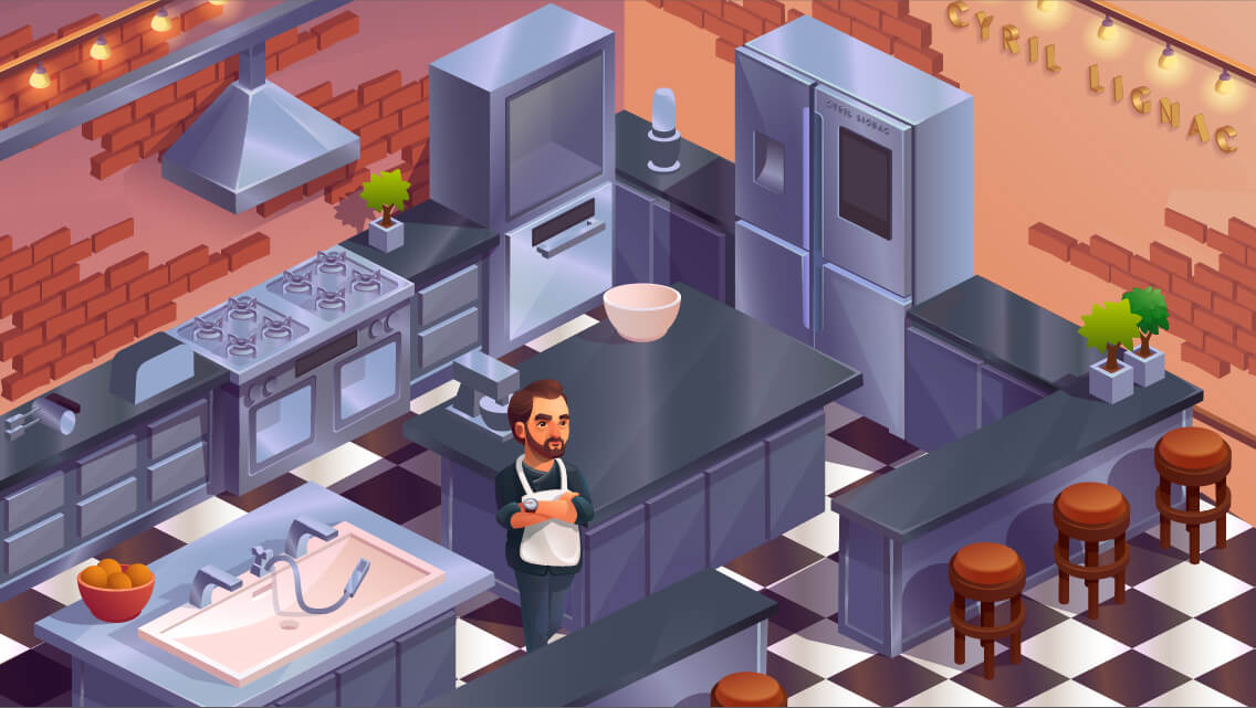 2D Interiors Design for Hyper Casual Game