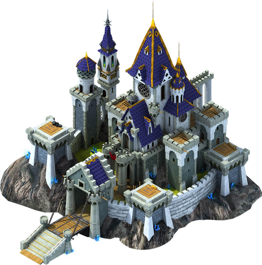 3D Buildings Creation for MMO Game Lust Power