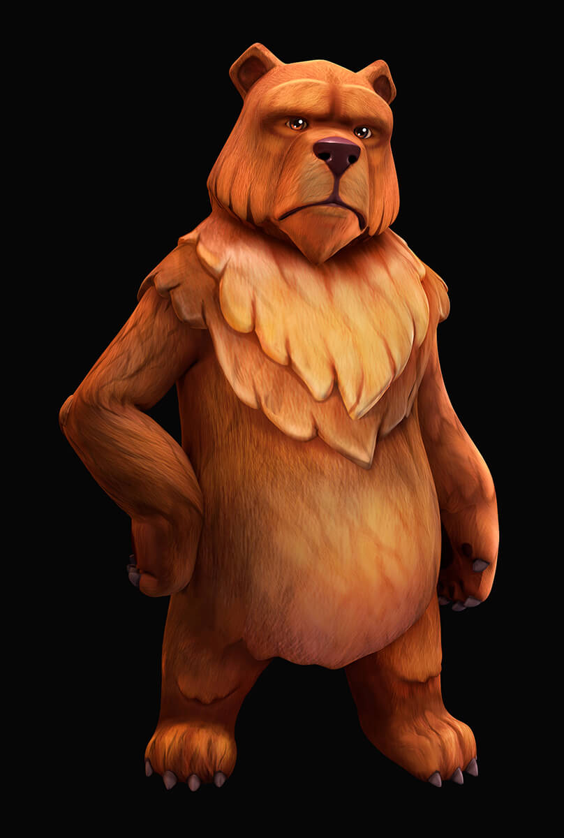 Jungle Squad Game Character Design
