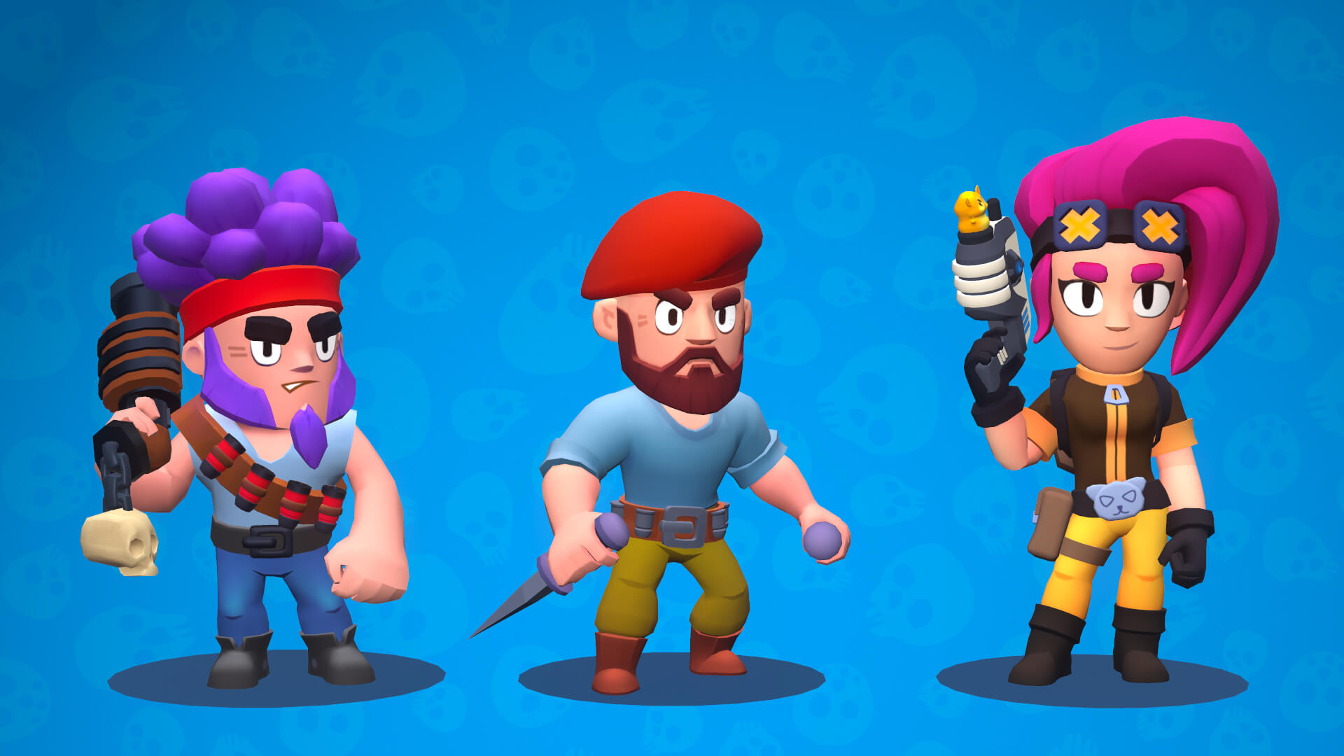 Battlers Cartoon Characters Design