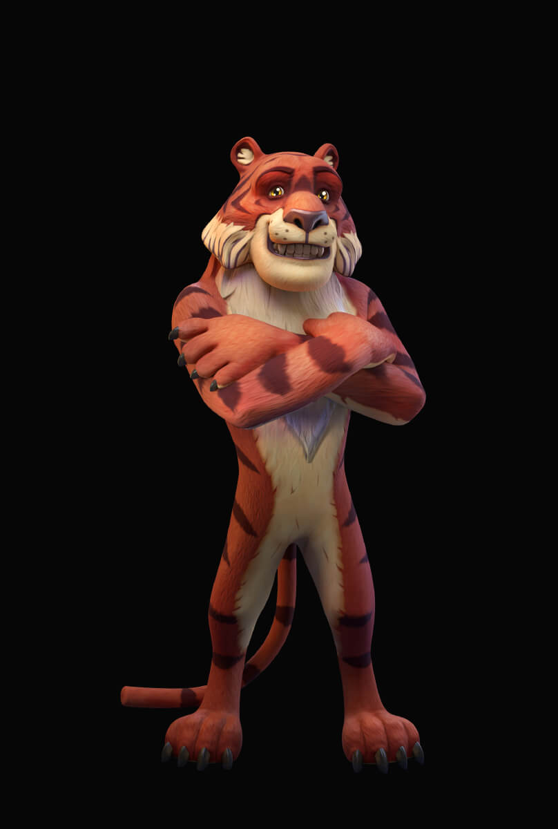Jungle Squad Game Character Design