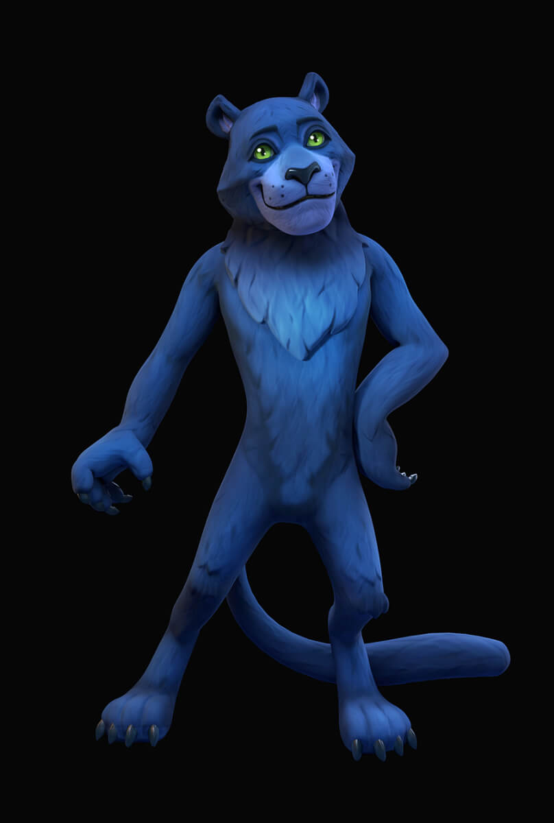 Jungle Squad Game Character Design