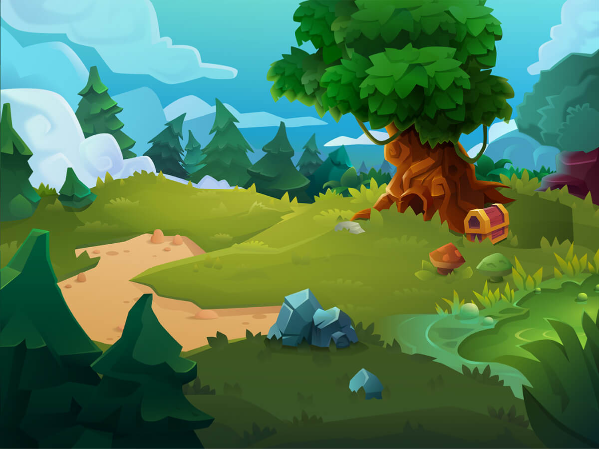 Backgrounds Artwork for Game
