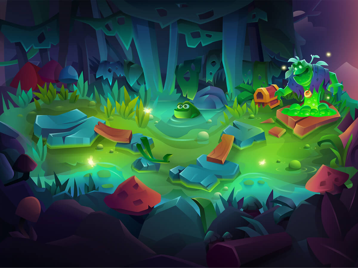 Backgrounds Artwork for Game