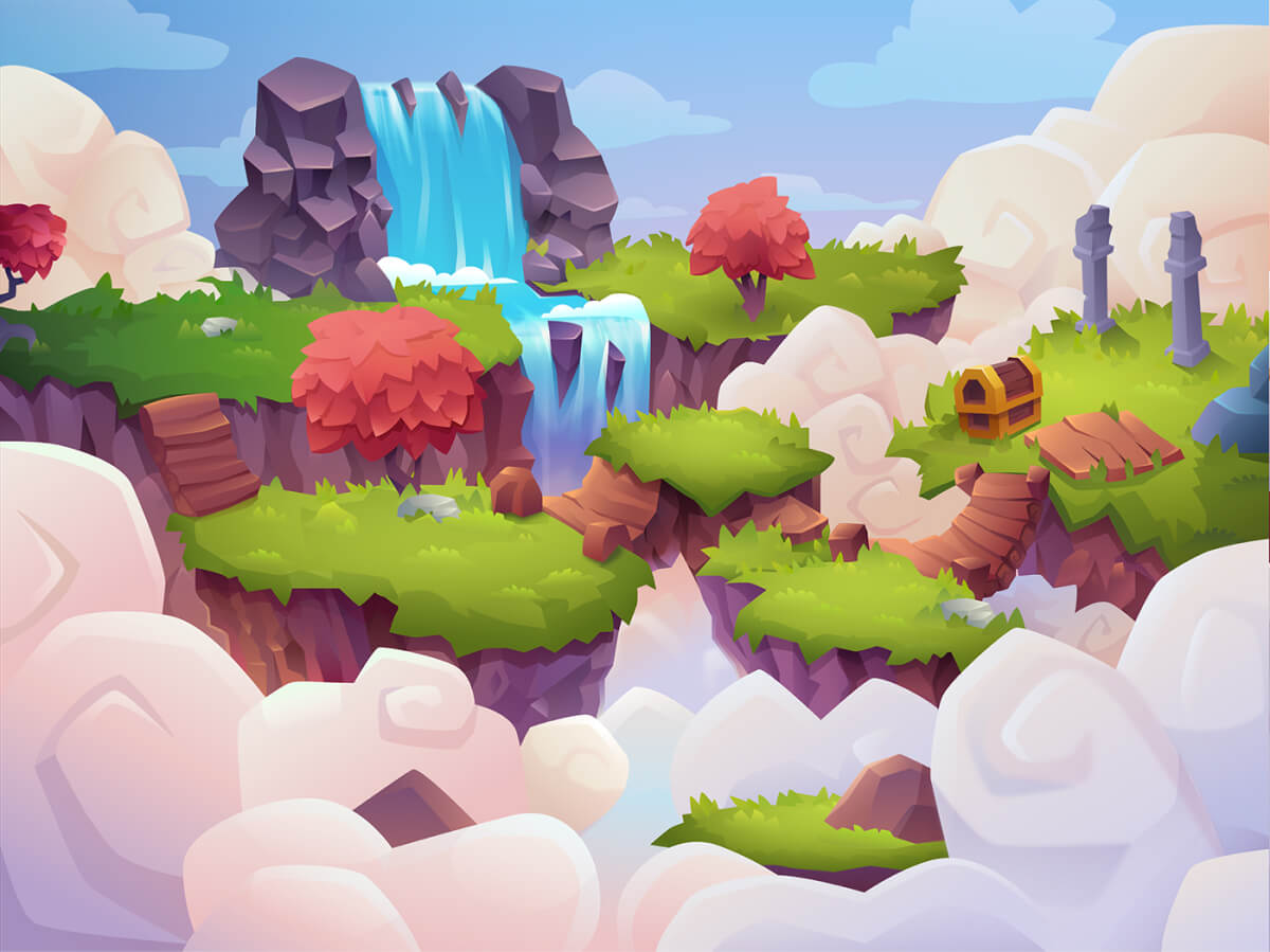 Backgrounds Artwork for Game