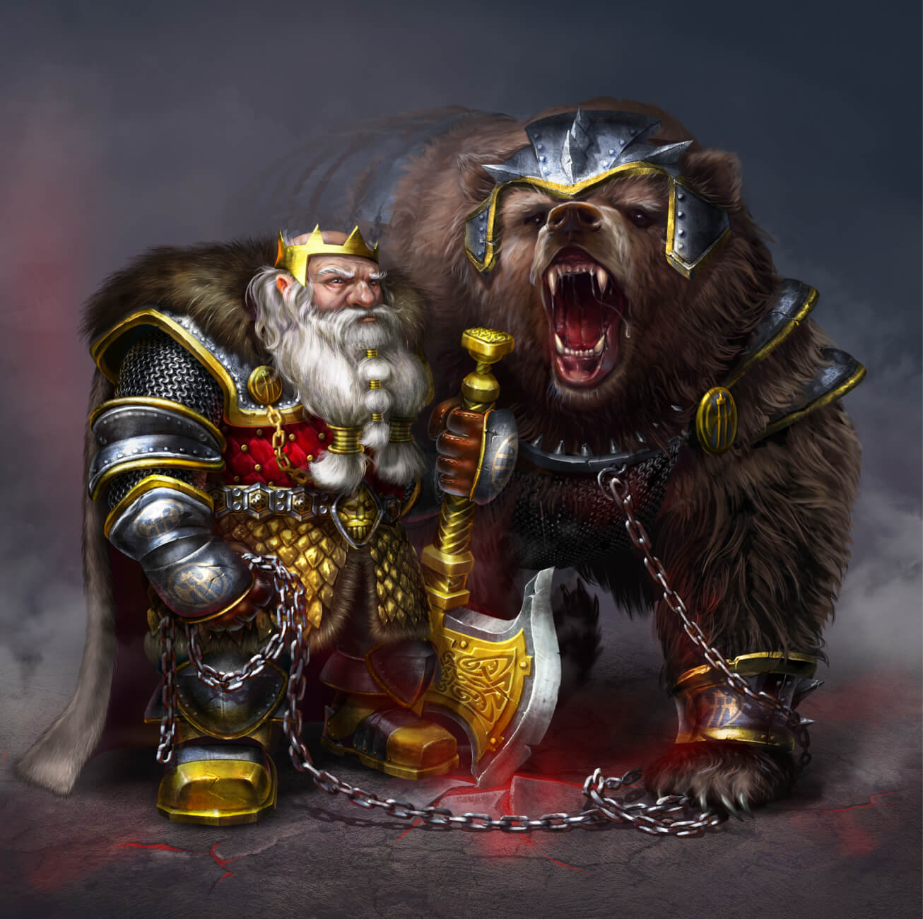 2D Game Character Concept Art Creation