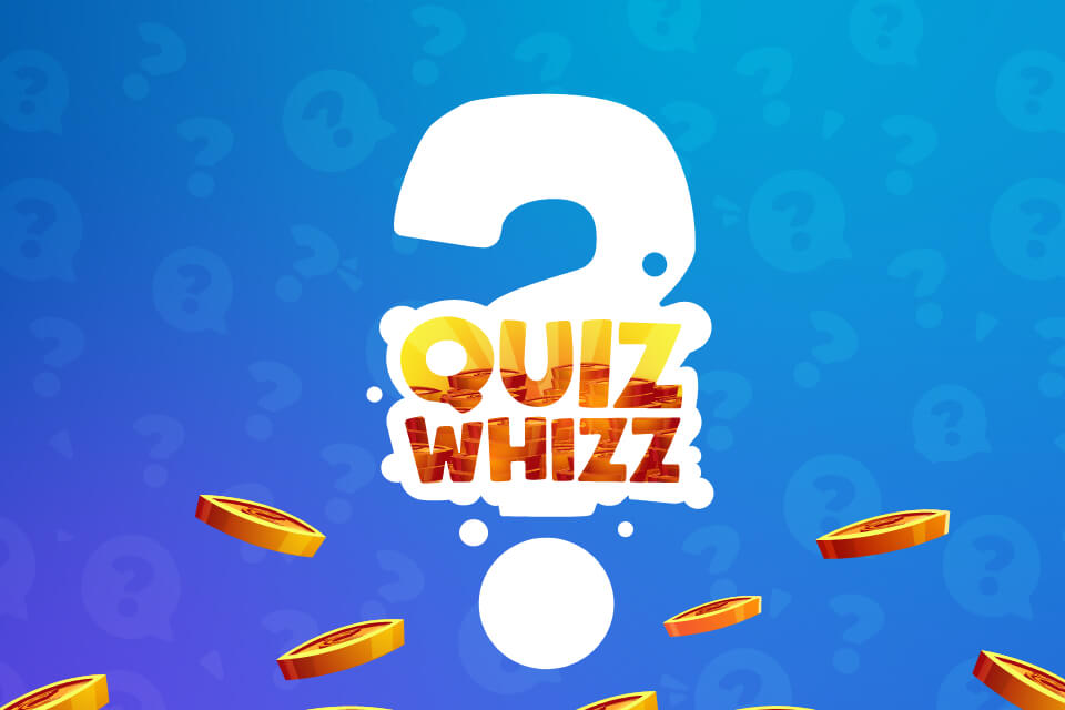 Quiz Whizz 2D Game Logo Design