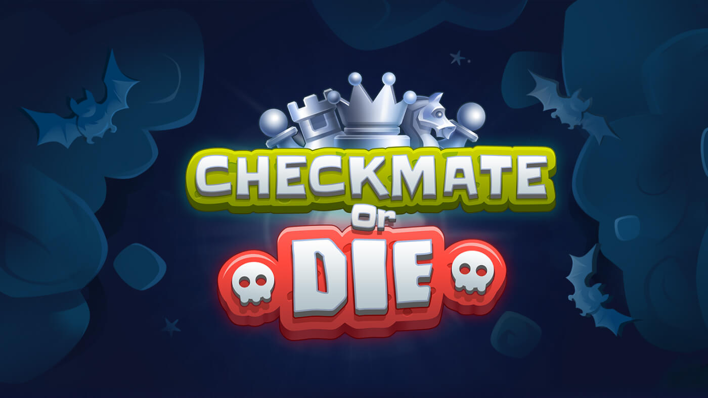 Checkmate or Die 2D Game Logo Creation