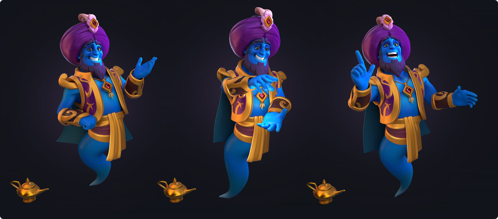Genie 3d character creation