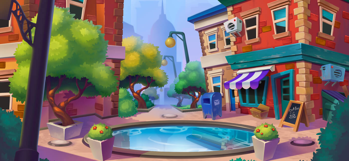 Backgrounds Artwork for Game