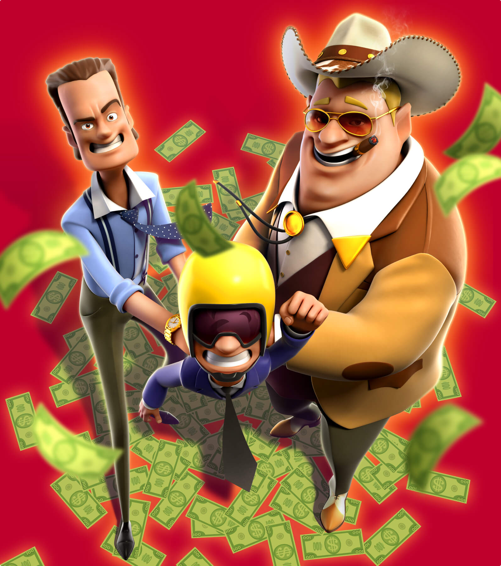 Wall Street Character concept art
