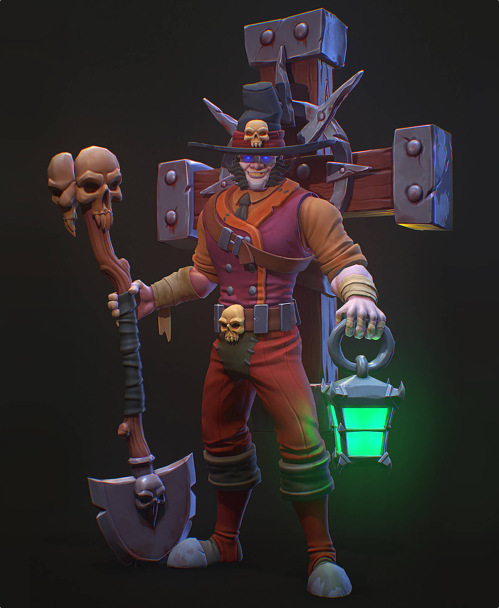Graveyard keeper 3d model design