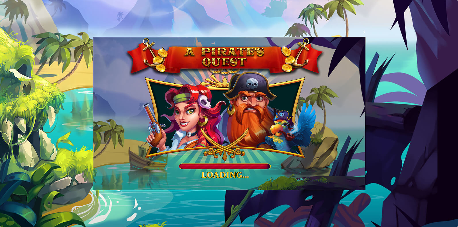Pirate’s Quest - Slots Game Theme Design