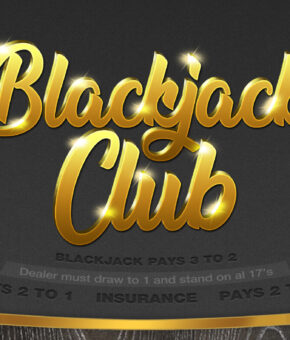 Blackjack Club cards game design and development