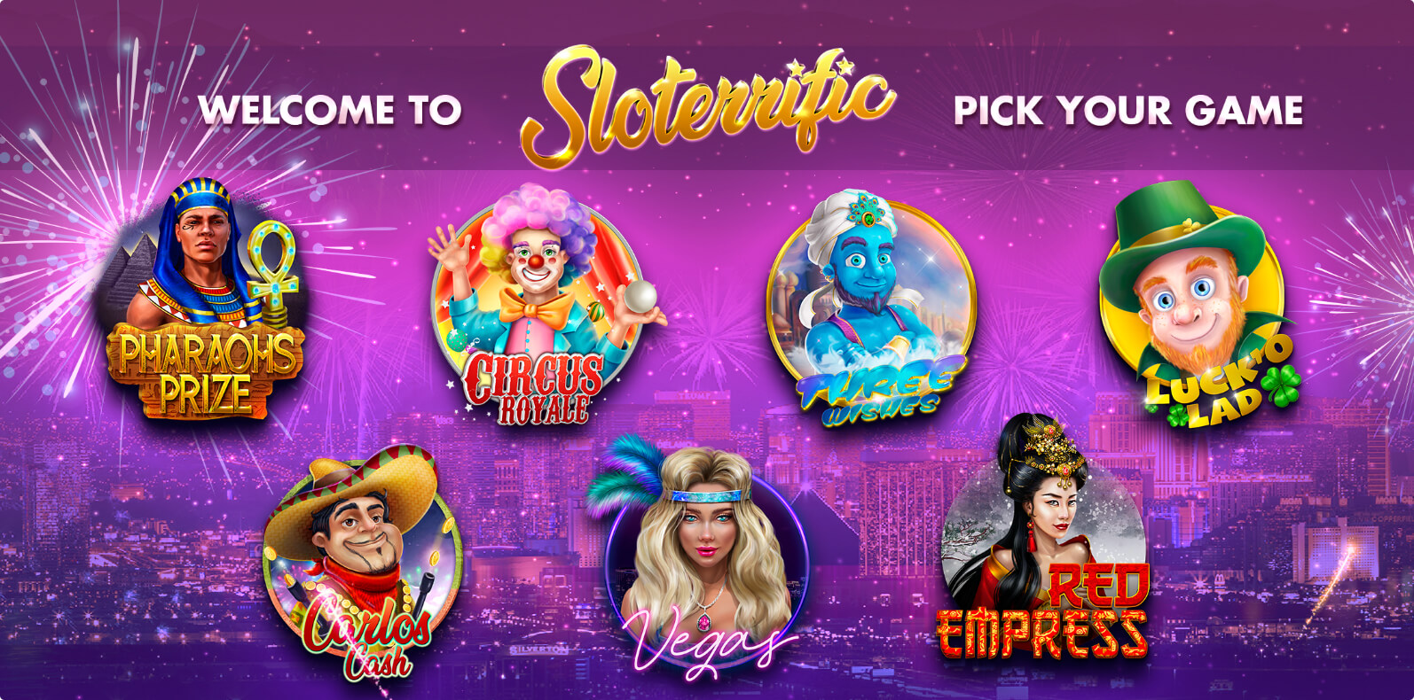 Sloterrific mobile slots game designed and developed