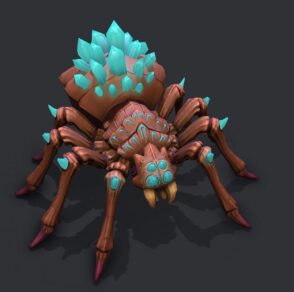 Magic Spider - game character design