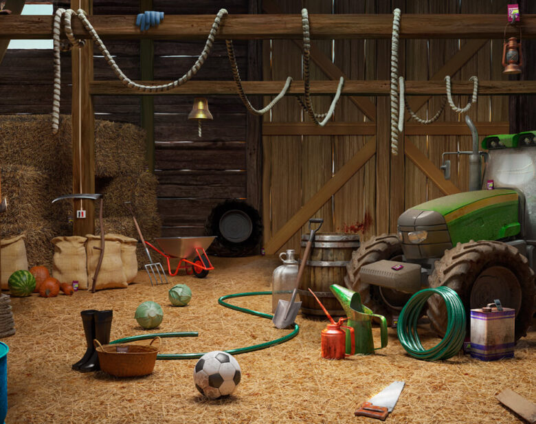 Barn and forge