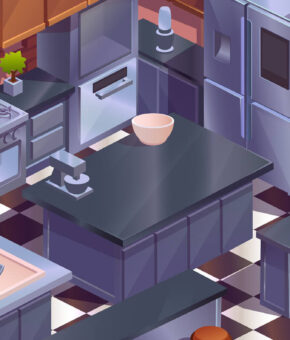 Hidden Hotel game assets creation