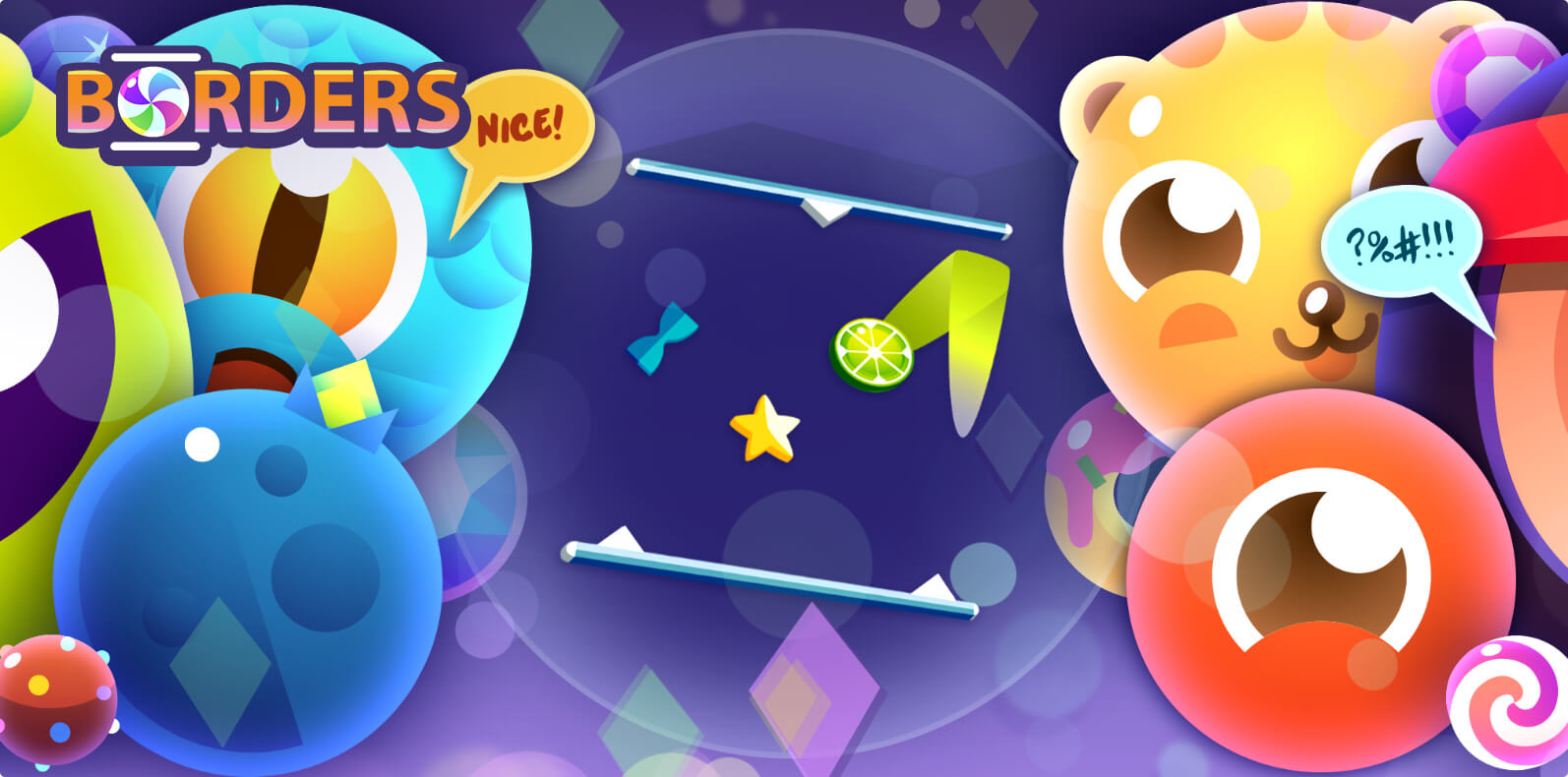 Borders - Game design and developed with Unity for mobile
