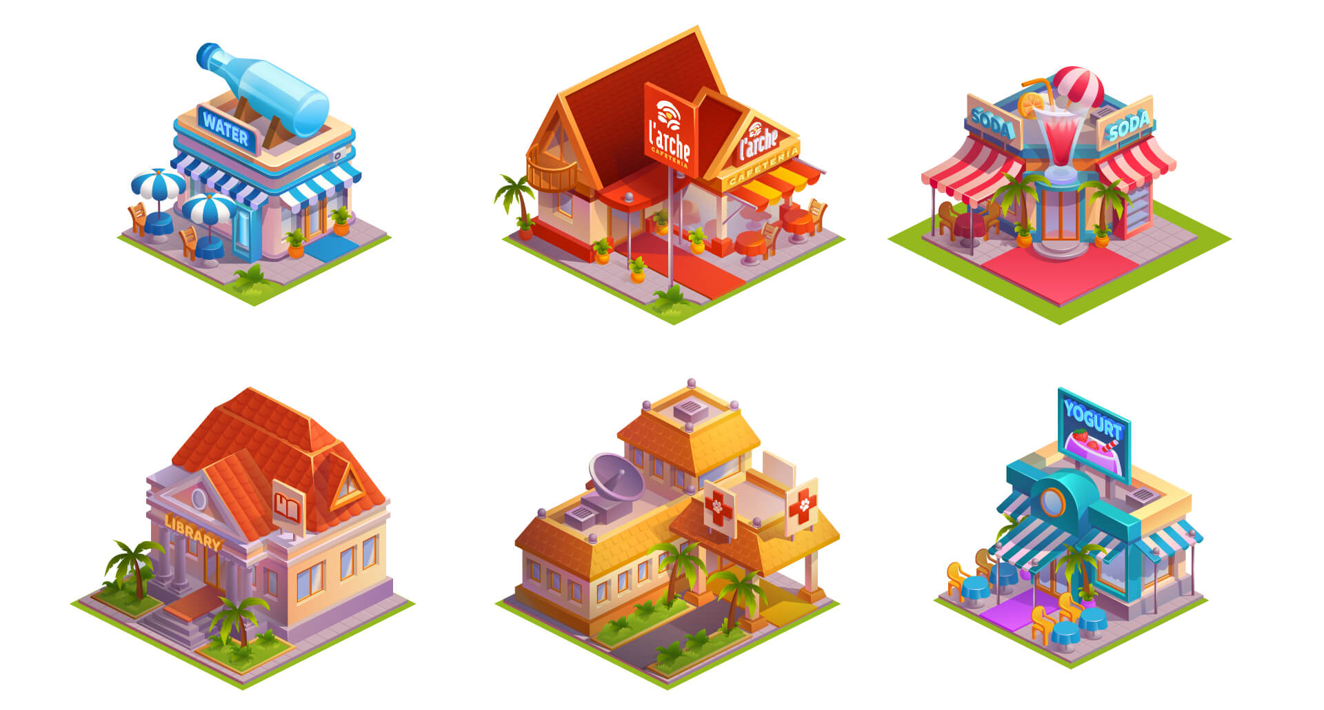 Mission Zoo: 2D Game assets design