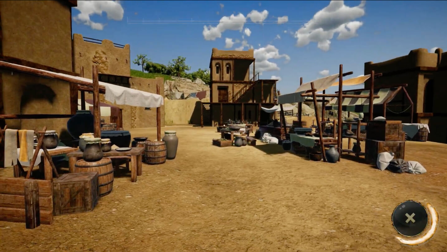 3D Environments Design for I’m Jesus Christ Game