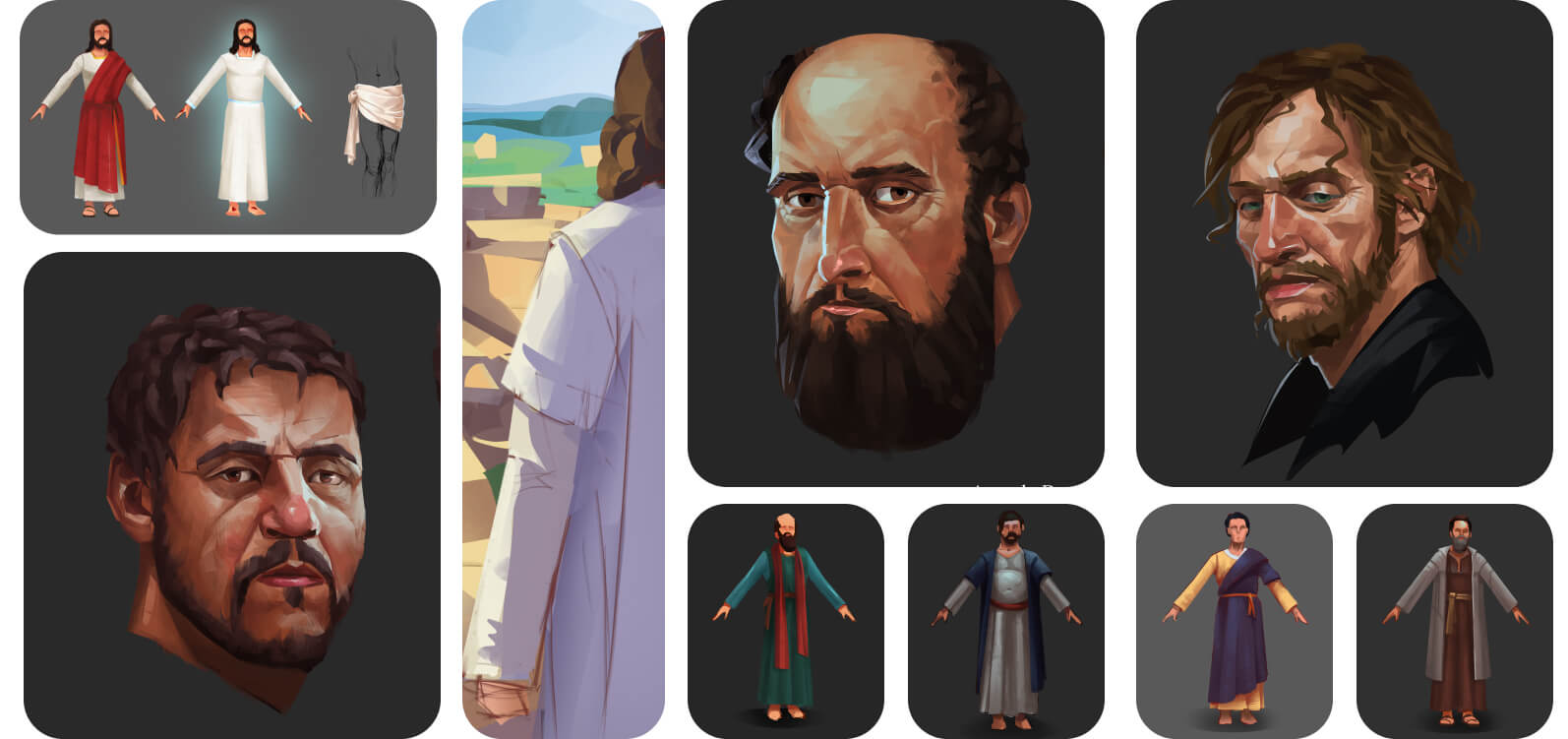 I’m Jesus Christ Game Graphics Design