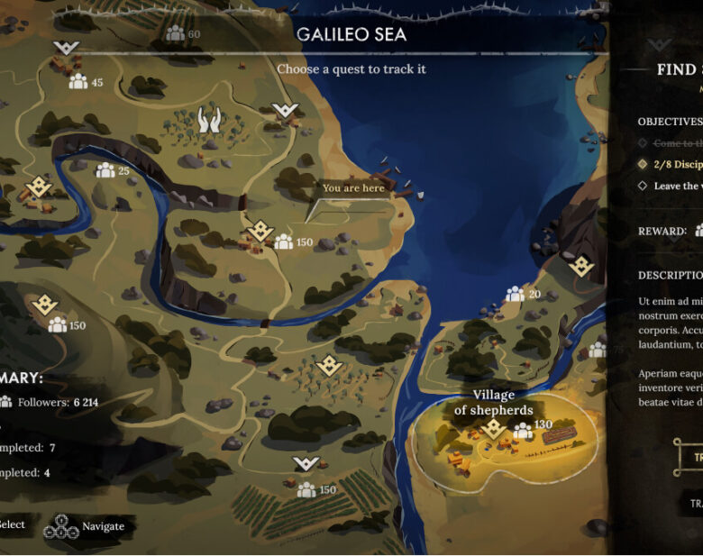 I’m Jesus Christ Gameplay screens