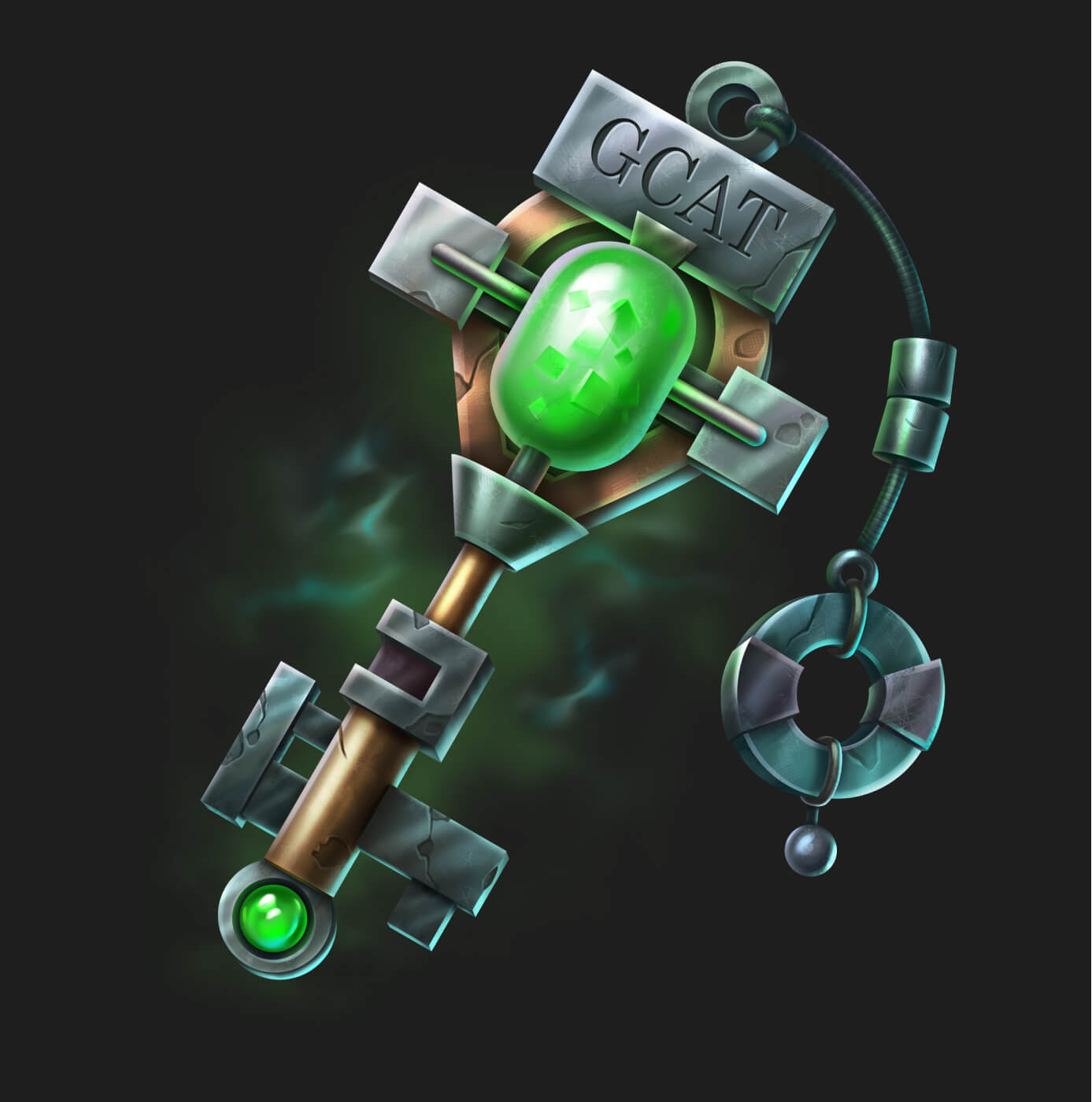 2D Keys Artwork Design