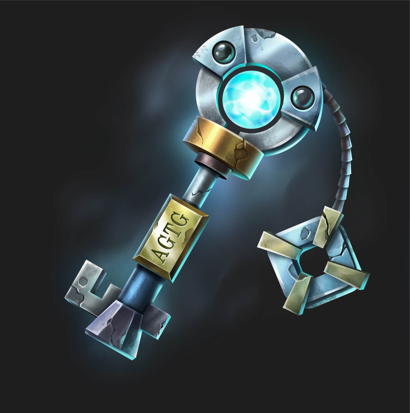 2D Keys Artwork Design