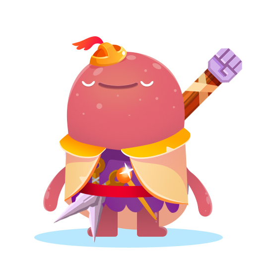 2D Casual Game Character Design