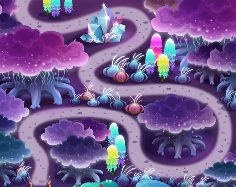 Magic Drops – Game Map Design