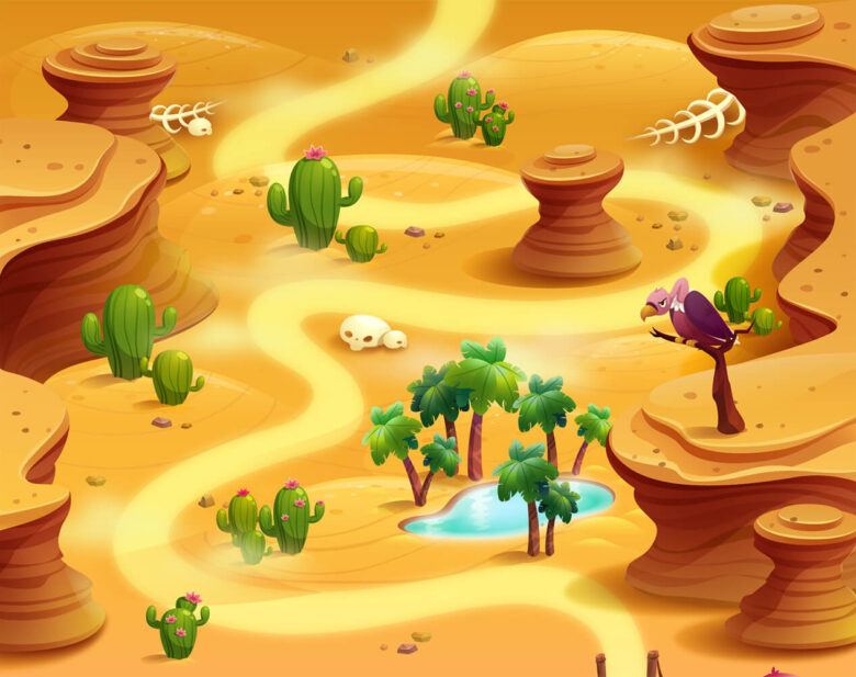 Magic Drops – Game Map Design