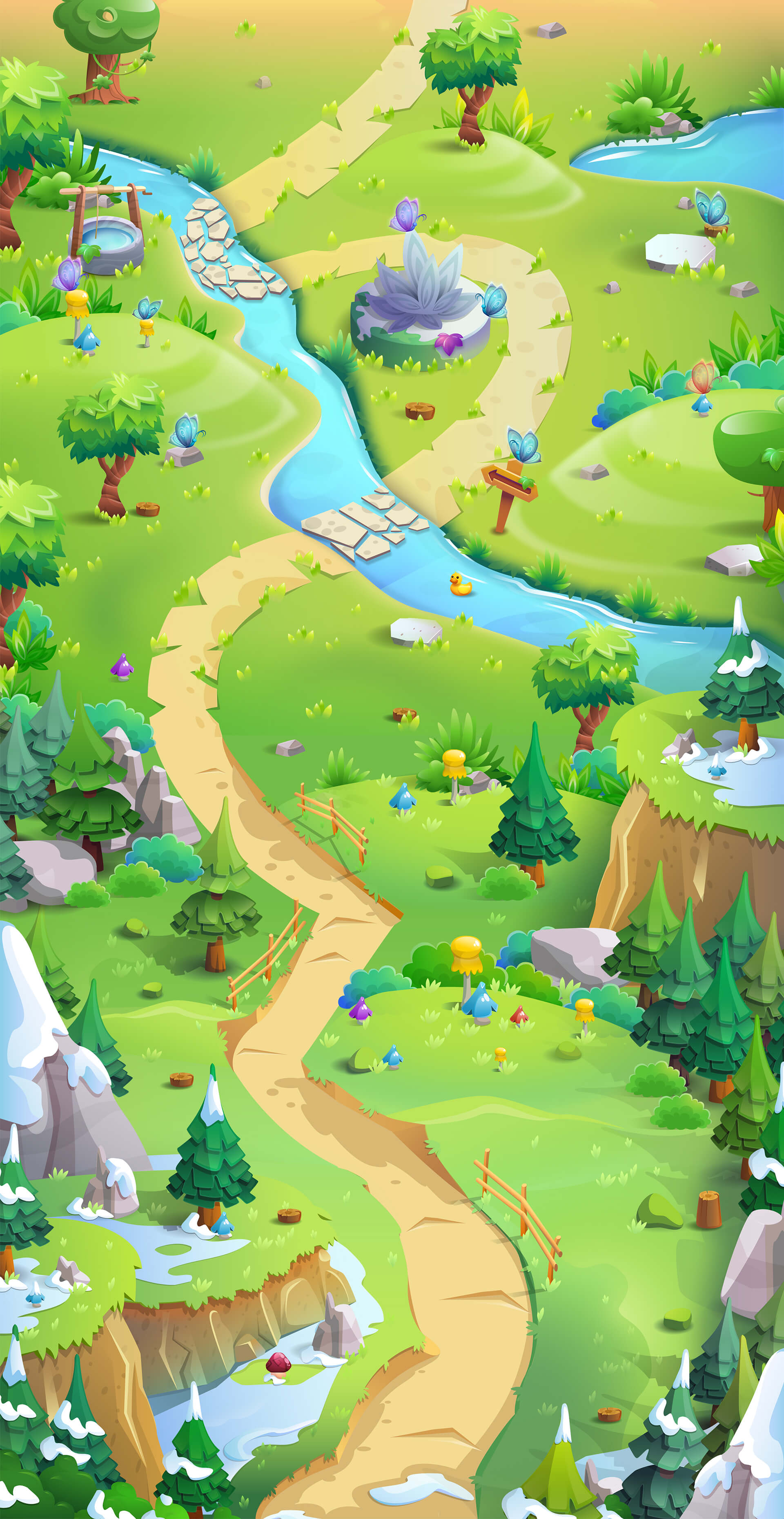 Magic Mix - Game Maps Design