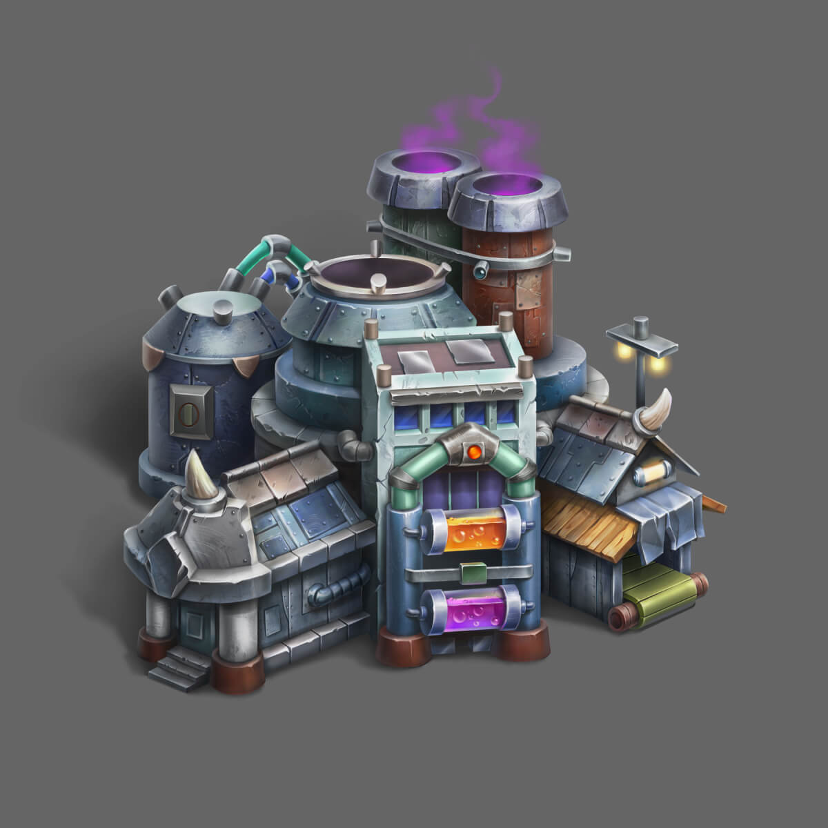 2D Building Design for NFT Islands Game