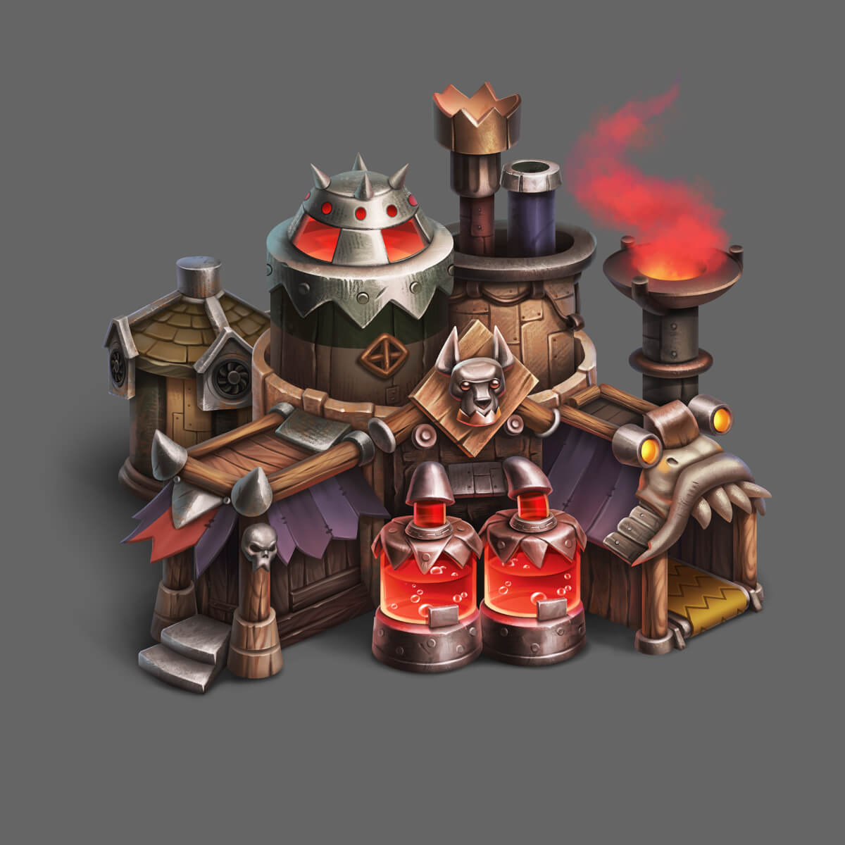 2D Building Design for NFT Islands Game