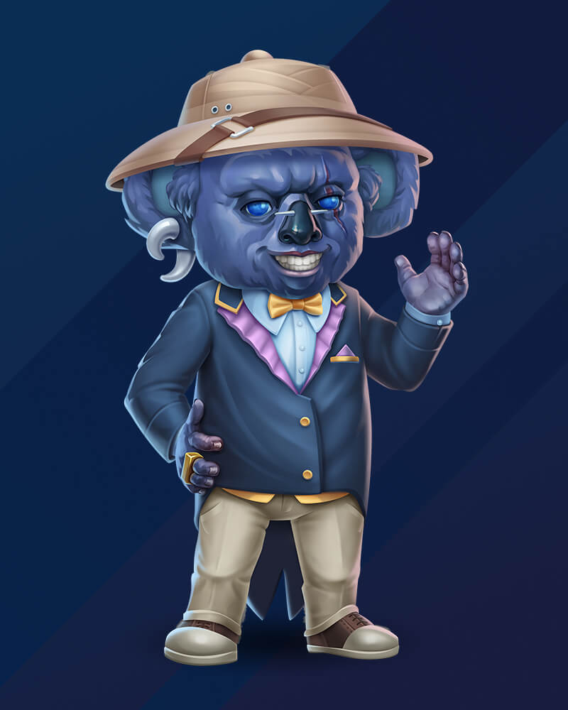 NFT Islands 2D Game Character Design