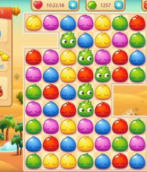 Magic Drops – 2D match 3 game development
