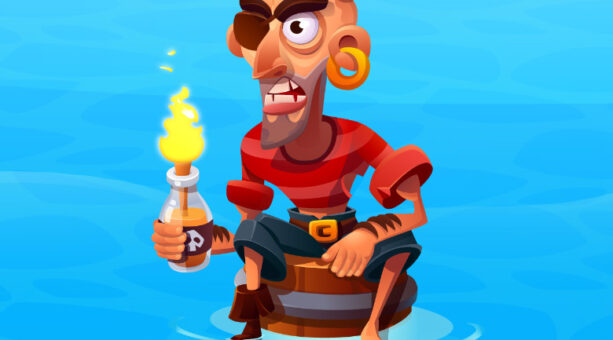 Exploding Oceans - 2d graphics design