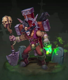 Mortician - graveyard keeper concept art design
