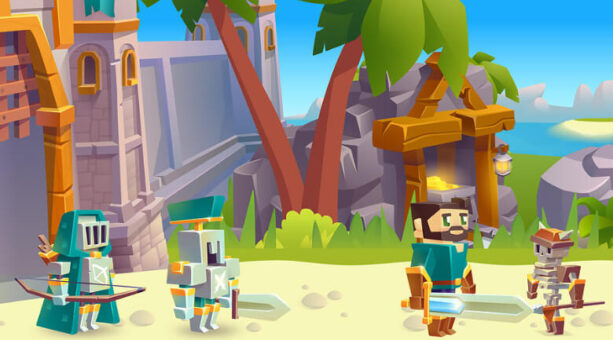 Steve's Castle – 2D tower defense game development