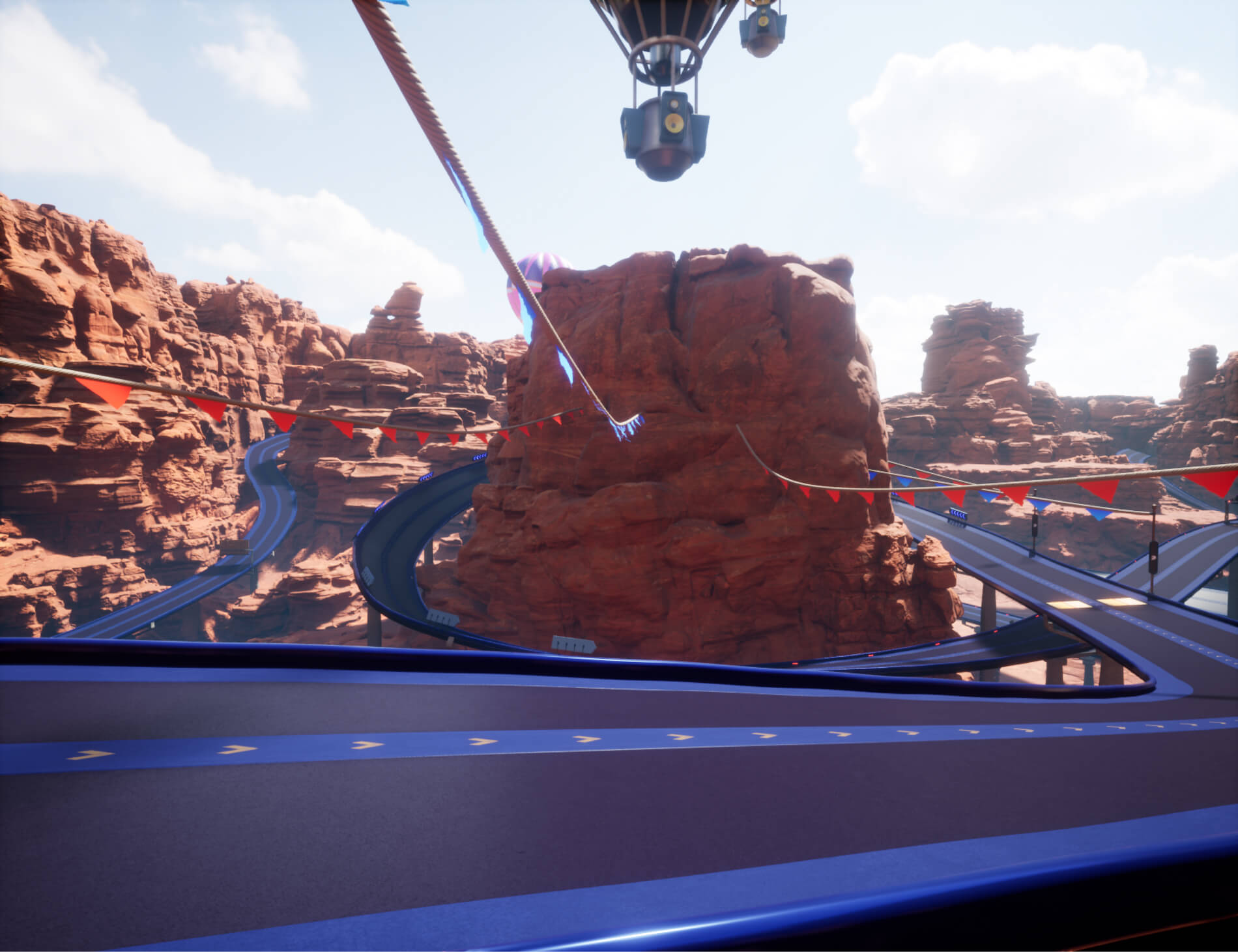 Racer Club Game 3D Environments Design