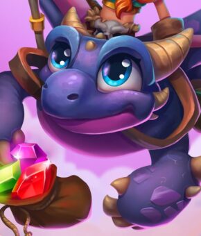 Sky Spin Casual Game graphics design