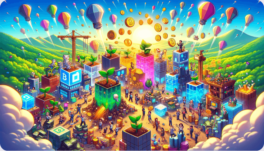 Rapid Growth and Expansion of Blockchain Gaming (2019 - 2021)