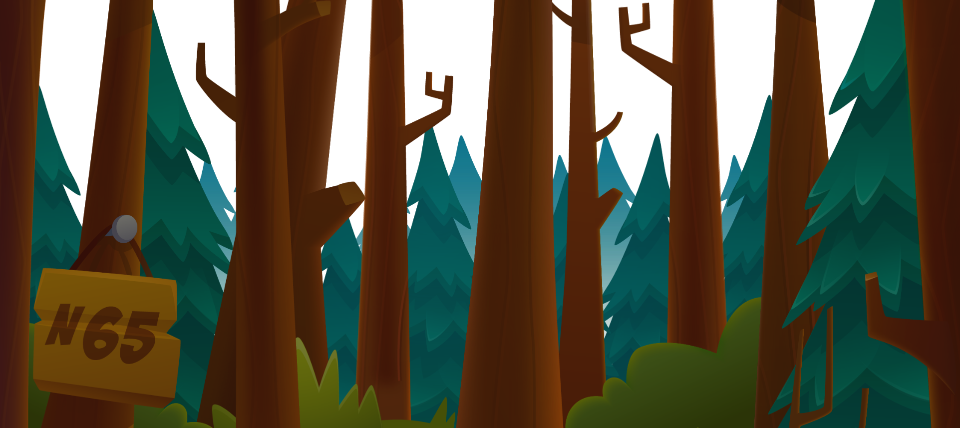 Timber Slash Game Environments design