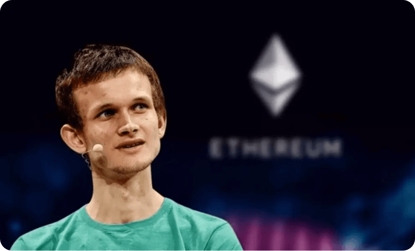 Vitalik Buterin the co-originator of Ethereum